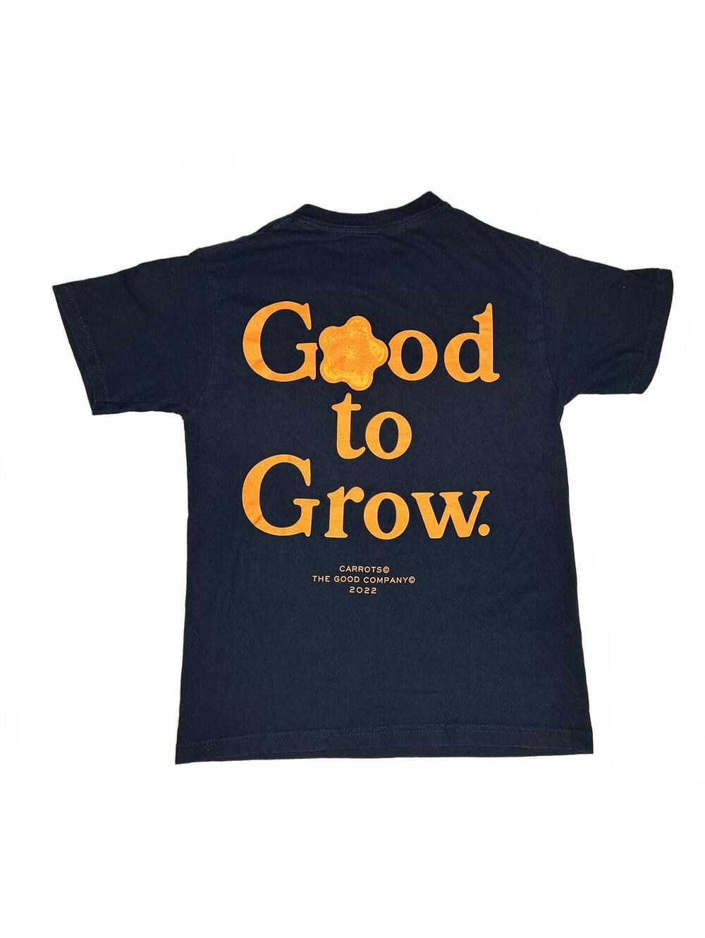 Carrots The Good Company Good to Grow Shirt Navy Mens Small